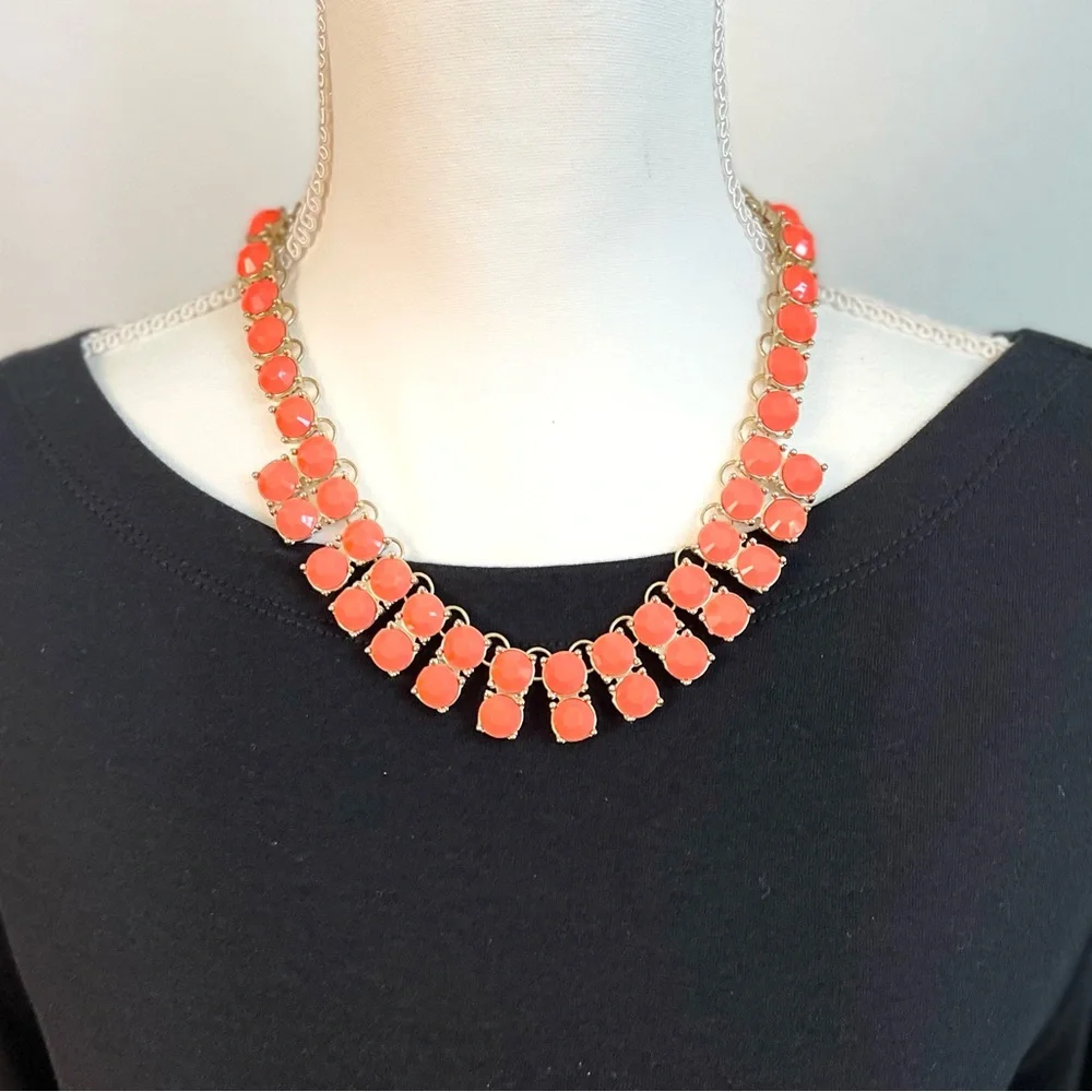 Coral Statement Necklace | Bold Fashion Jewelry